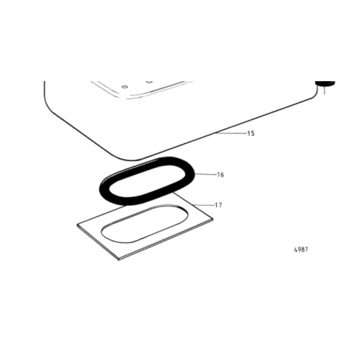 Volvo Penta Sealing ring 855046